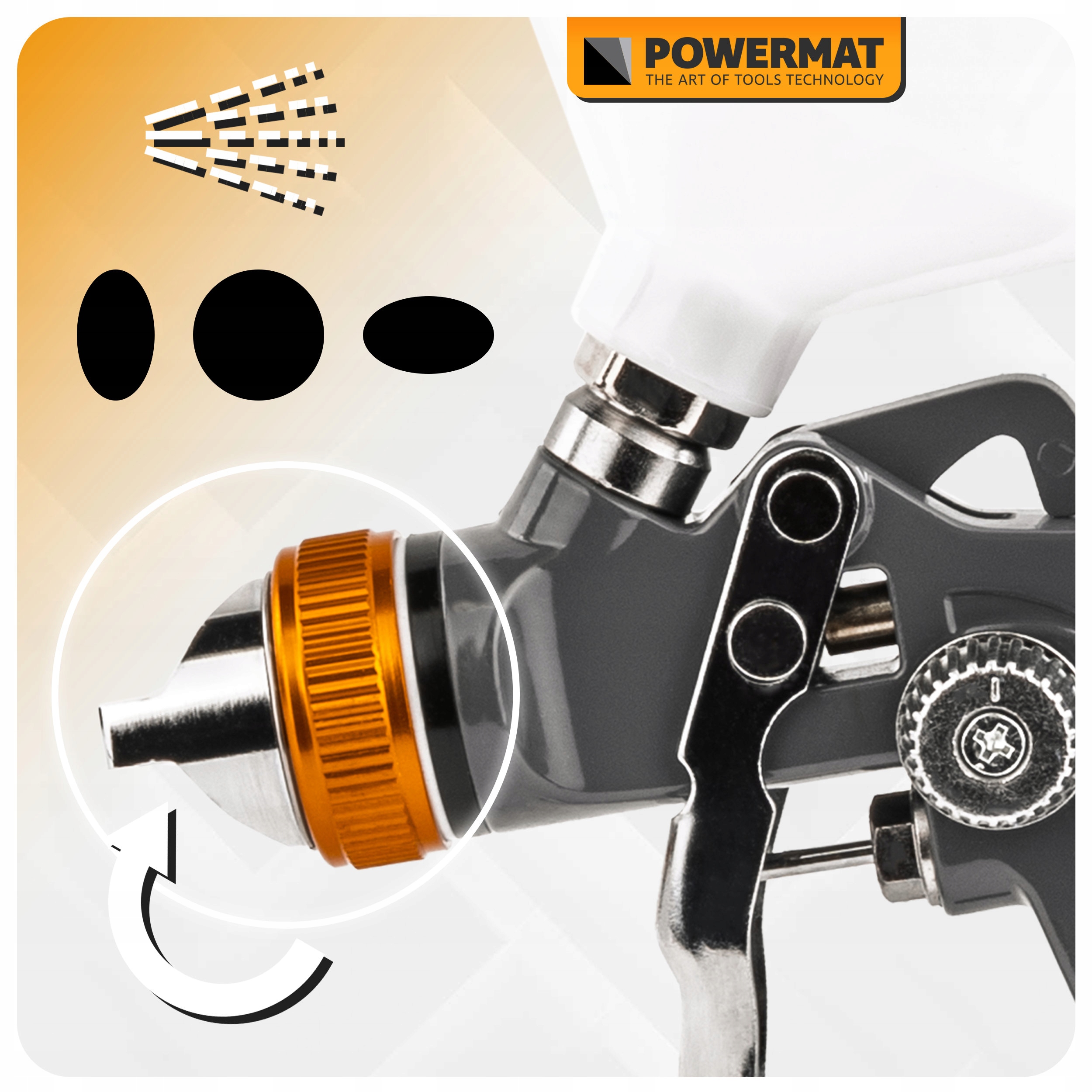 PISTOLET LAKIERNICZY DO MALOWANIA LAKIEROWANIA HVLP 1,4 MM ZBIORNIK 600 ML – Idealne narzędzie do malowania