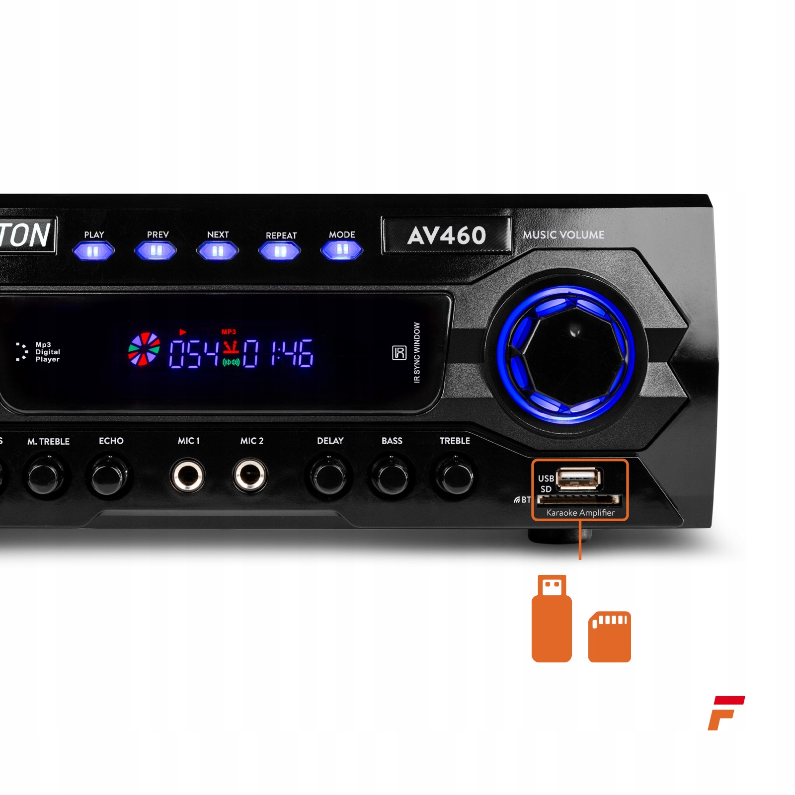 Odtwarzacz MP3 z portem USB i SD – Muzyka zawsze pod ręką