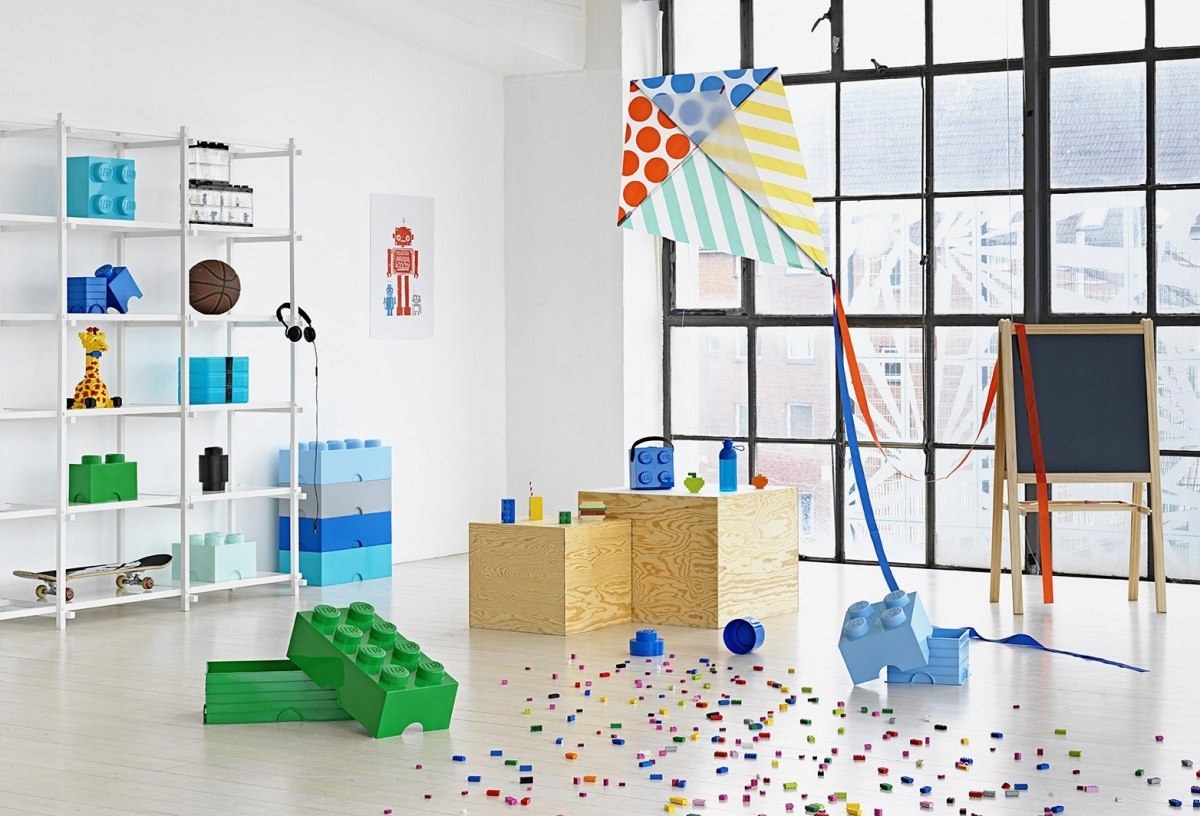 Pojemnik LEGO Storage Brick 8 – Uporządkuj pokój swojego dziecka w stylu!