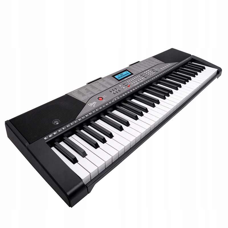 Realistyczne, pełnowymiarowe klawisze fortepianowe