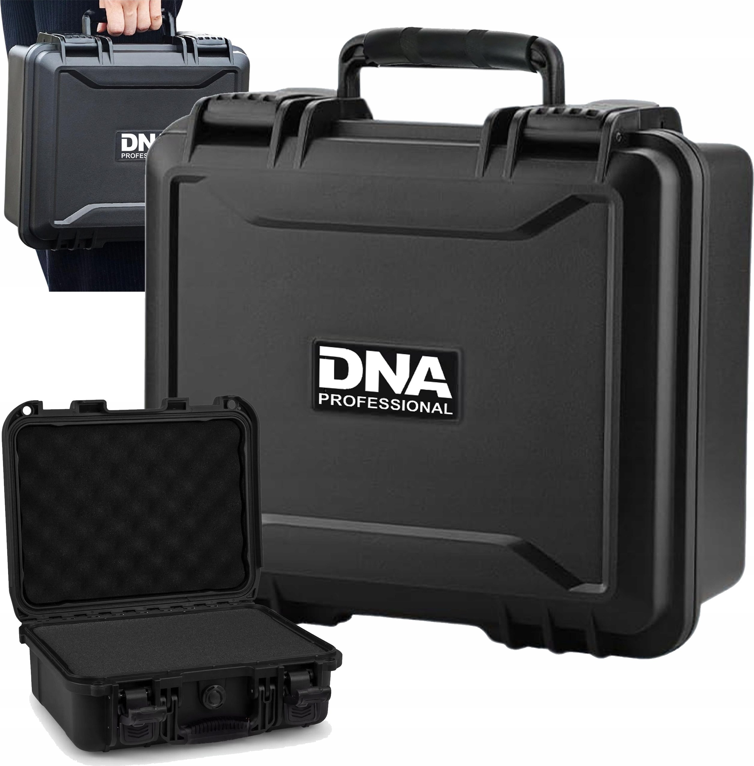 DNA CASE – Wytrzymała walizka transportowa wodoszczelna IP65 42x35x14,8 cm