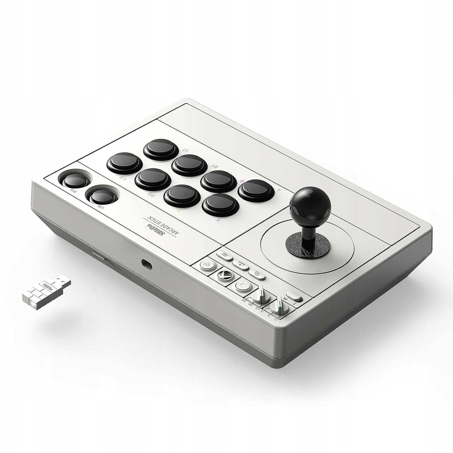 Pad 8BitDo 8BitDo Arcade Stick Xbox & PC White – Doskonały wybór dla graczy