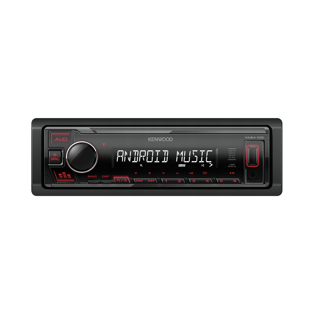 Radio samochodowe Kenwood KMM-105RY – Muzyka w Twoim aucie