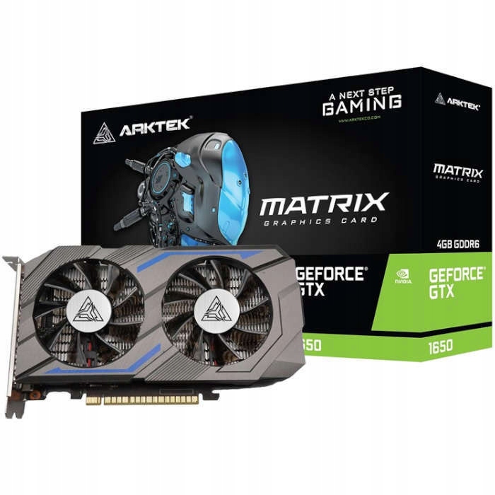 Karta graficzna Arktek GeForce GTX 1650 4GB GDDR6 – Wydajność na najwyższym poziomie
