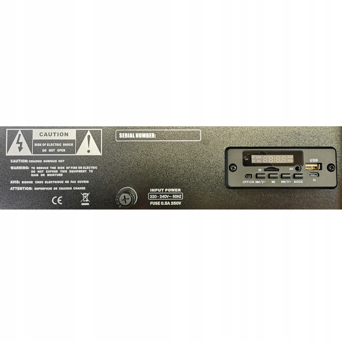 Wbudowany odtwarzacz MP3 i port USB