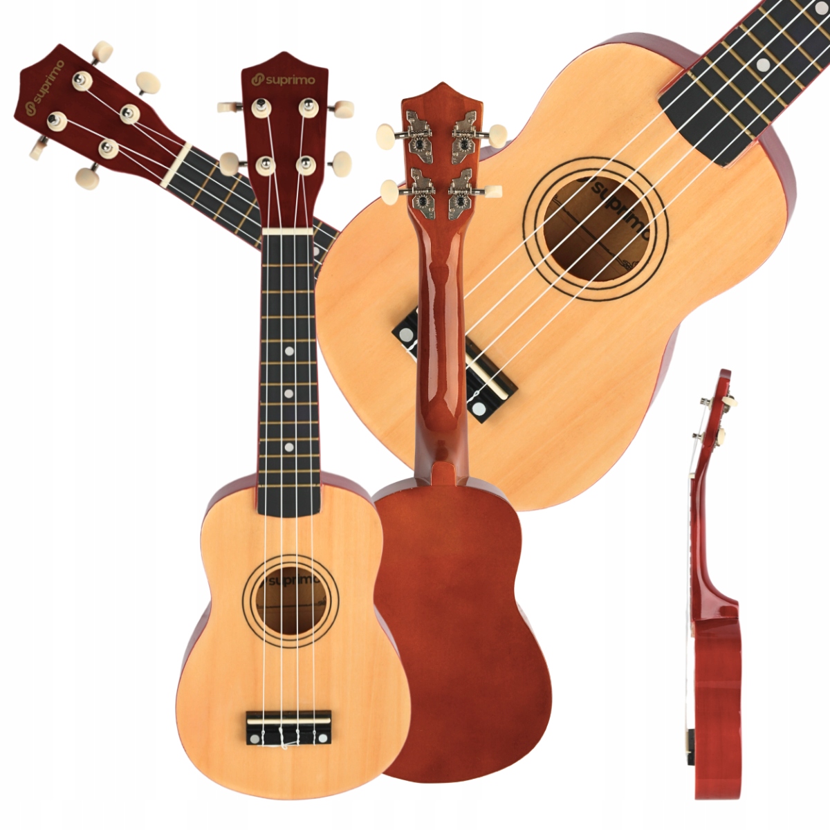 SUPRIMO UK21 NW – Ukulele sopranowe 21' w naturalnym drewnie