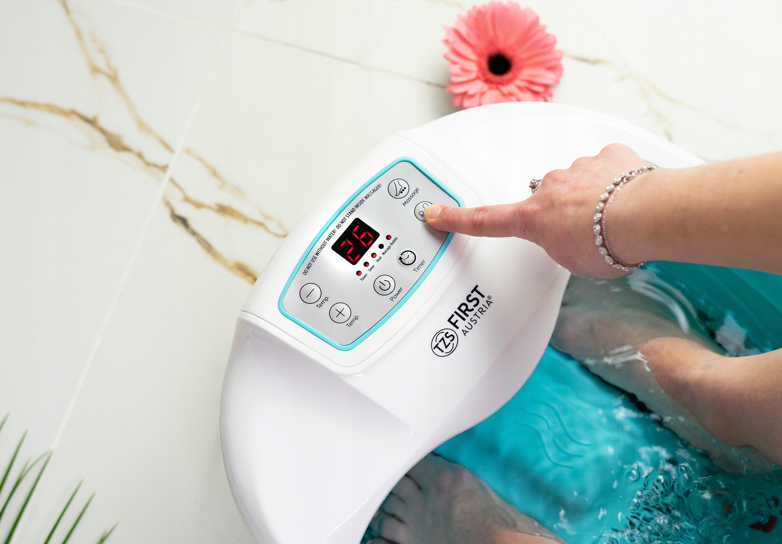 Wellness dla zmęczonych stóp – Głęboki relaks z funkcją podgrzewania