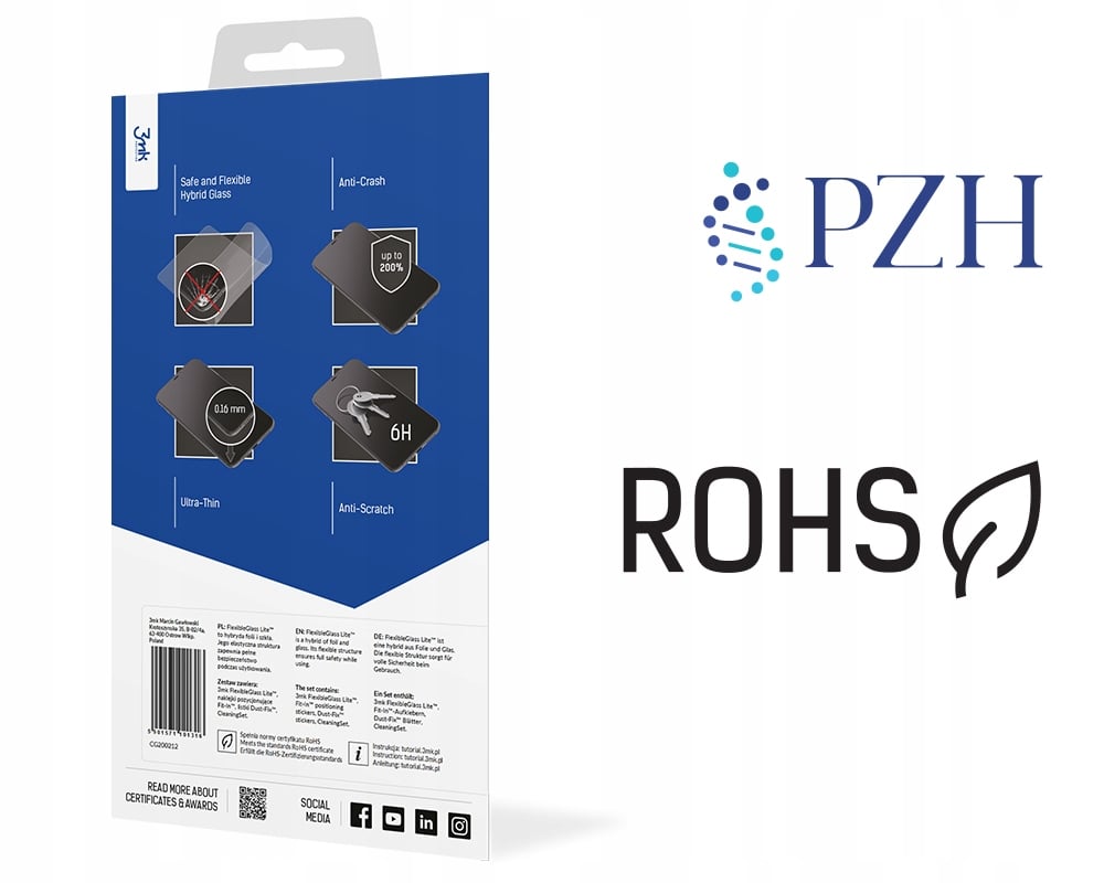 Bezpieczne dla zdrowia i środowiska – Atest PZH i zgodność z dyrektywą RoHS
