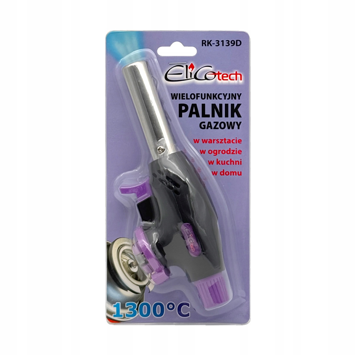 ELICO Palnik gazowy RK-3139D – Wszechstronność w Twoim domu i ogrodzie
