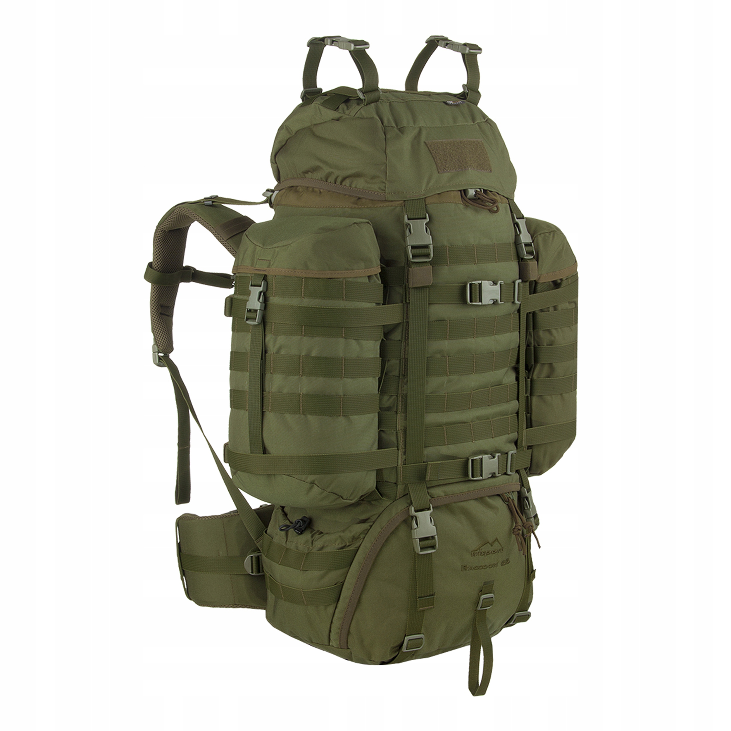 Plecak Wisport Raccoon 65 l olive – Idealny towarzysz w każdych warunkach
