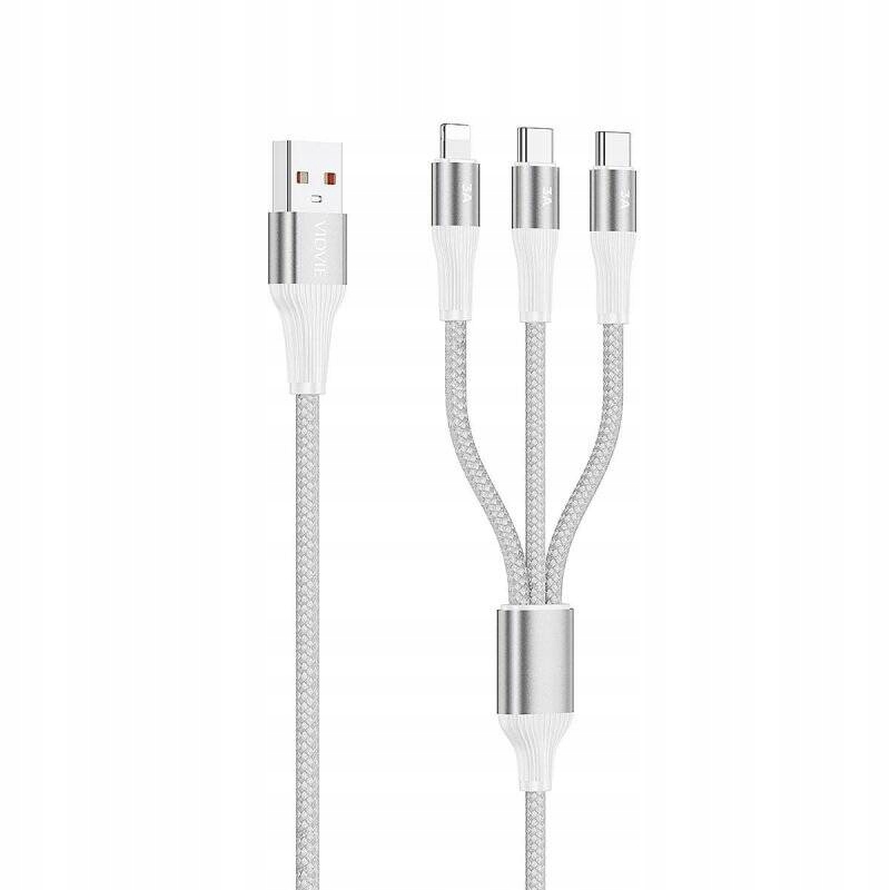 Kabel USB do 2x USB-C Lightning – Szybka transmisja danych w zasięgu ręki