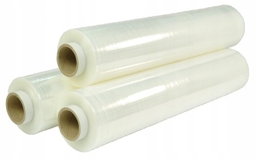 Folia stretch strecz TRANSPARENTNA bezbarwna 2,5kg