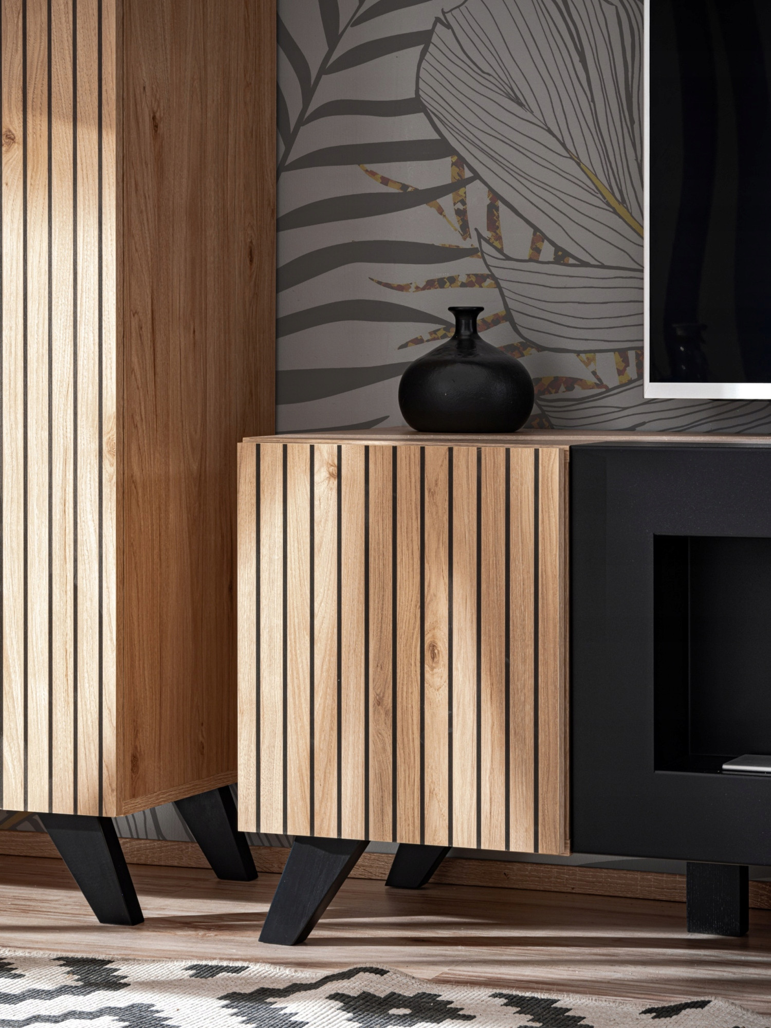 Nowoczesny design z oświetleniem LED