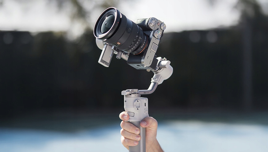 Kompaktowy i lekki gimbal do aparatu
