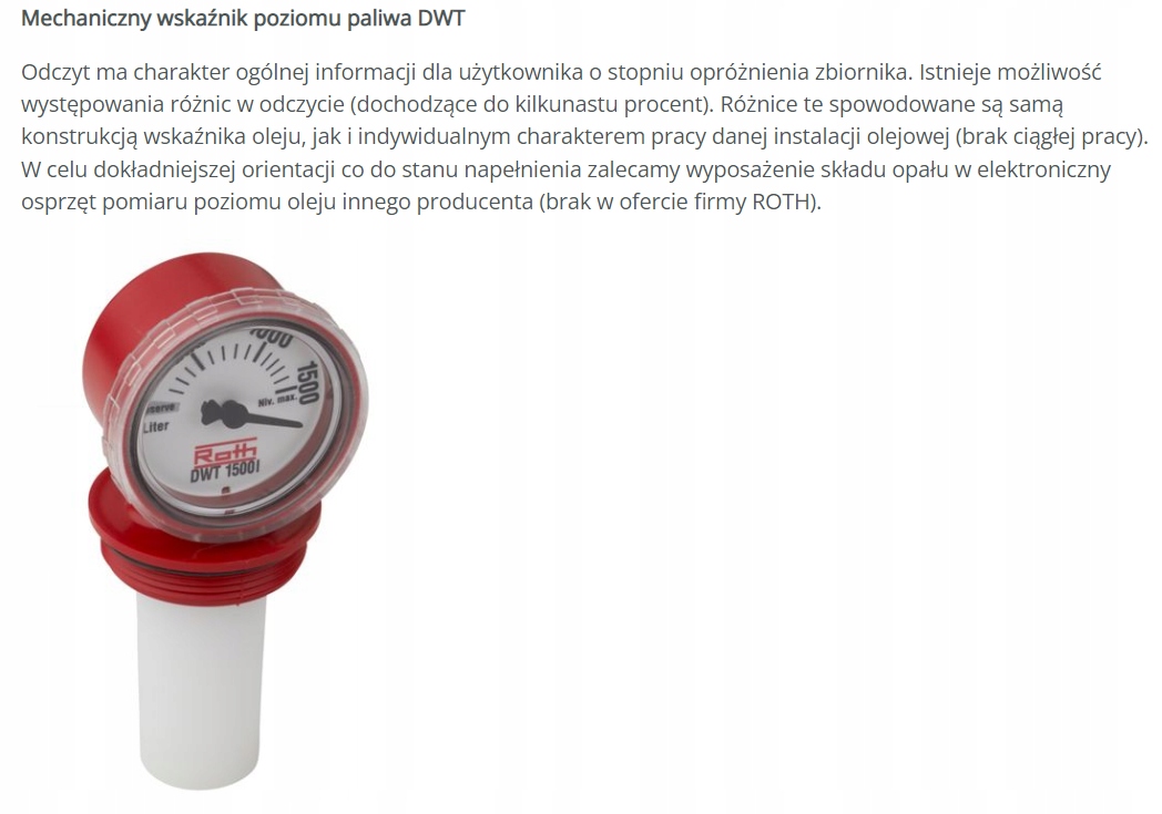 Kluczowe parametry techniczne przyłącza KWT