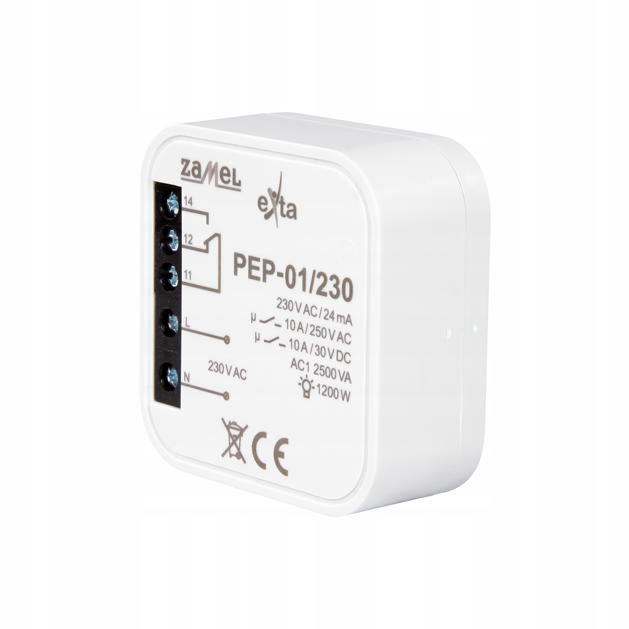 Zamel Przekaźnik elektromagnetyczny dopuszkowy 230VAC 10A PEP-01/230 – Niezawodne rozwiązanie do automatyki domowej