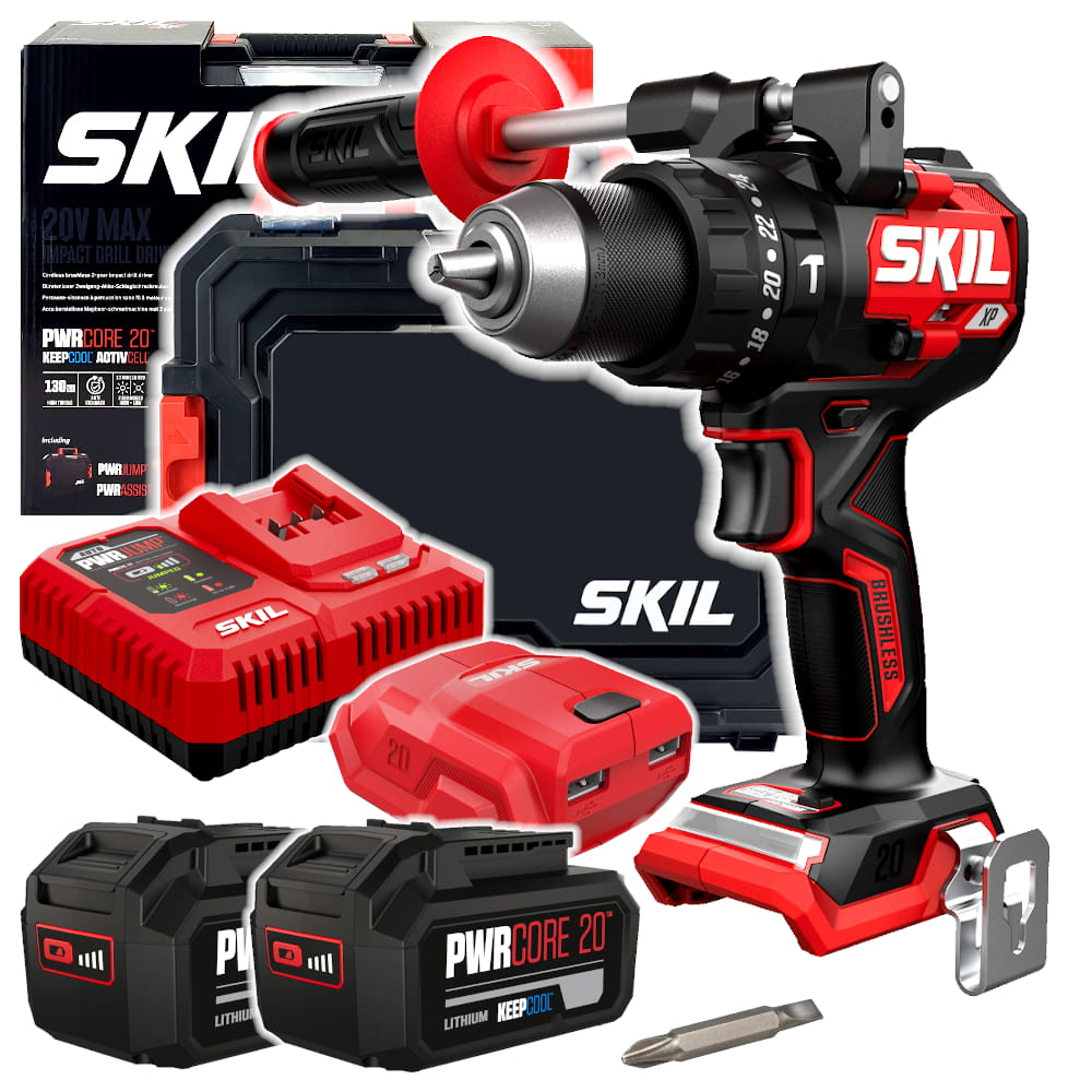 Wiertarko-wkrętarka Sourcing 3085XP 20V BL COMBI DRILL – Wydajność i wszechstronność w jednym narzędziu