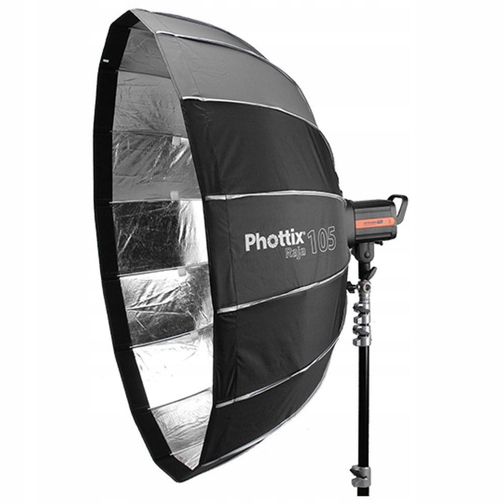 Phottix Raja Quick-Folding Softbox 105 cm – Idealne rozwiązanie dla profesjonalnych fotografów