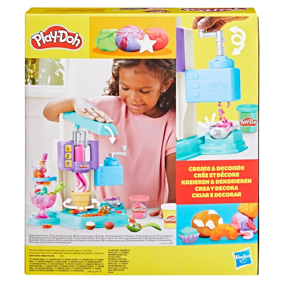 Tworzenie kolorowych lodów z ciastoliny