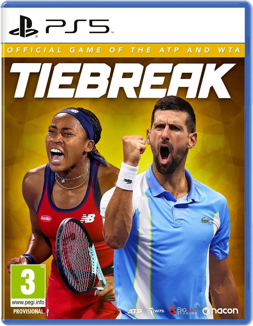 Gra PS5 TIEBREAK – Najlepsza symulacja tenisa na PlayStation 5