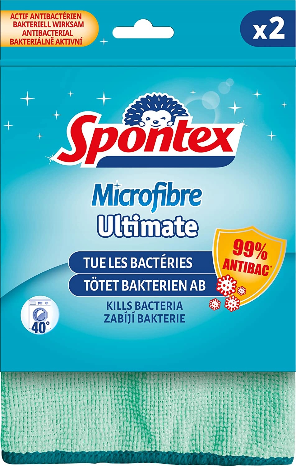 Ściereczki z mikrofibry Spontex Ultimate – Doskonałe do czyszczenia