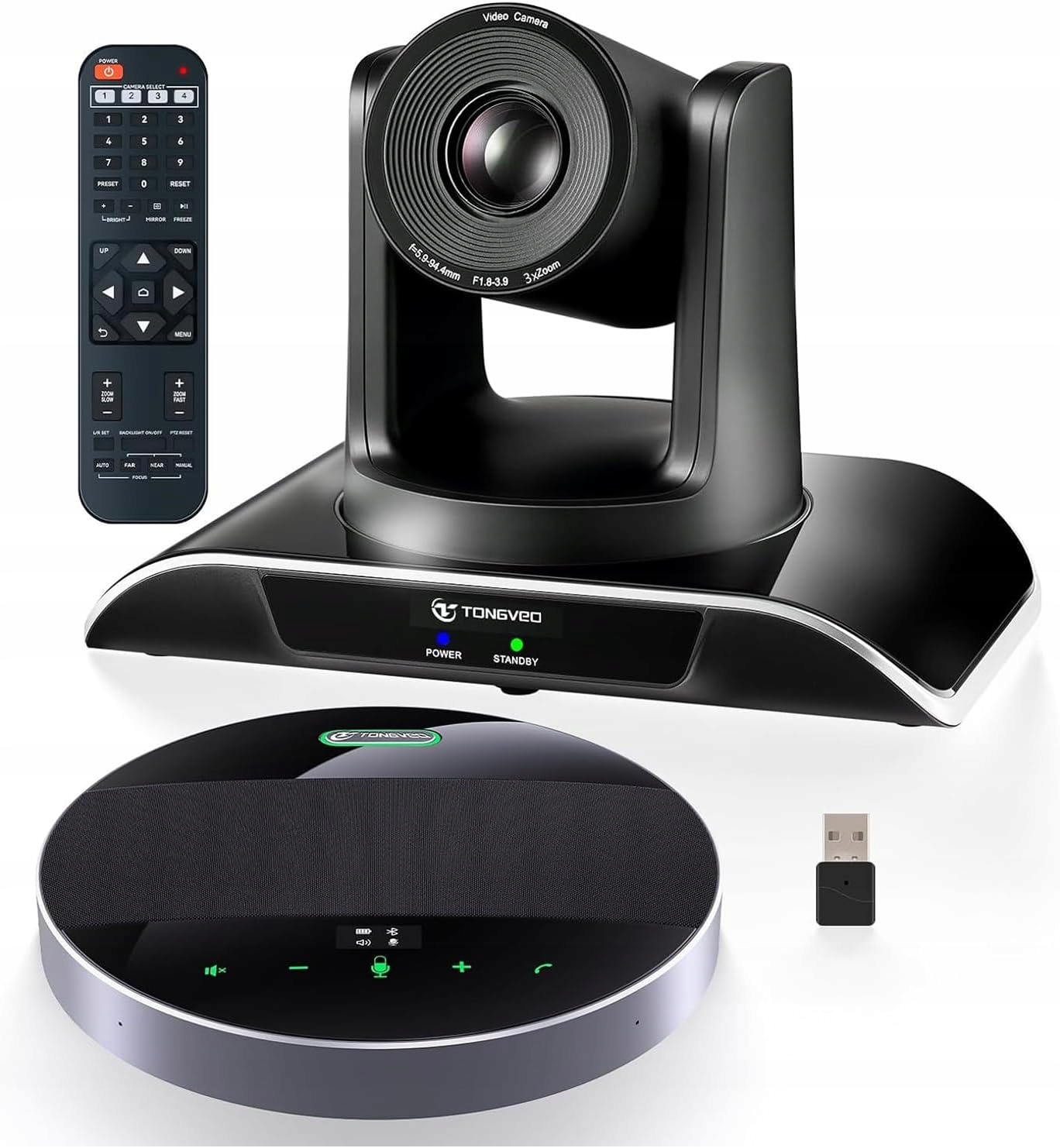 ZESTAW TONGVEO All-in-1 – Profesjonalny system kamer do wideokonferencji