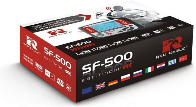 Sat finder Red Eagle SF-500 w opakowaniu Sat finder Red Eagle SF-500 w opakowaniu