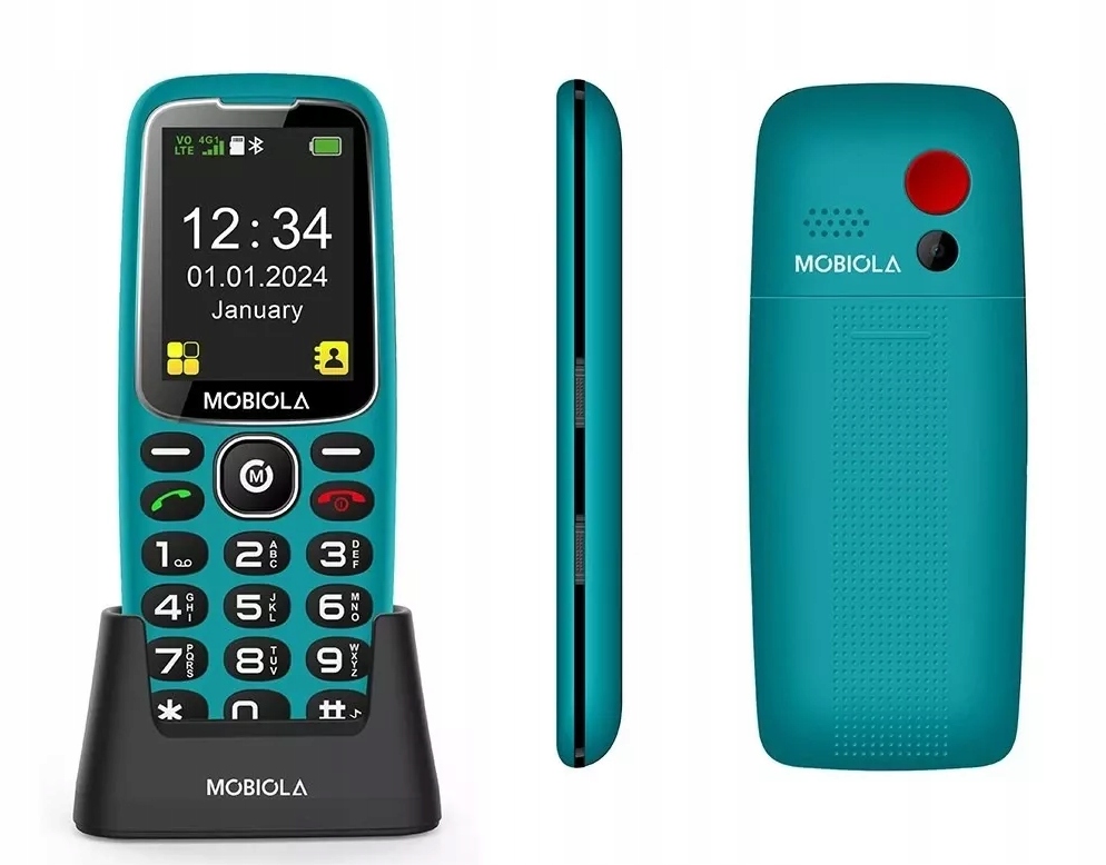 Telefon komórkowy Mobiola MB4120 4G – Idealny wybór dla seniorów