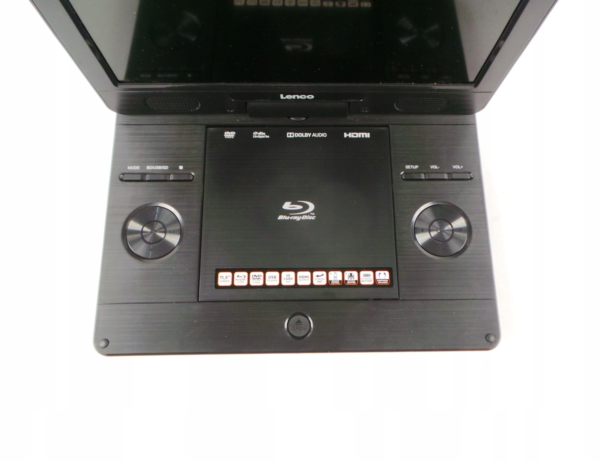 Wszechstronność odtwarzania – USB, SD, Blu-ray i DVD