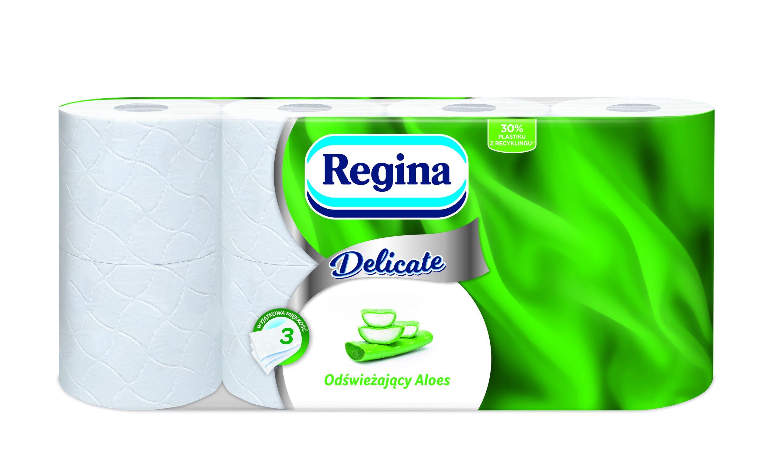 Delikatność i chłonność papieru toaletowego Regina