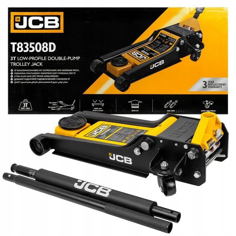 JCB JCB 3T LOW PROFILE FROG LIFT – Wydajny podnośnik samochodowy
