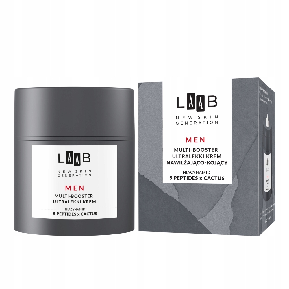 AA LAAB Men Multi - Booster ultralekki krem nawilżająco-kojacy 50 ml