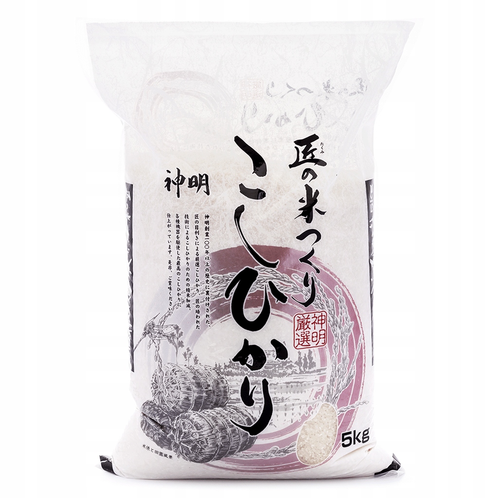 Ryż biały krótkoziarnisty Takumi 5kg – Autentyczny smak Japonii