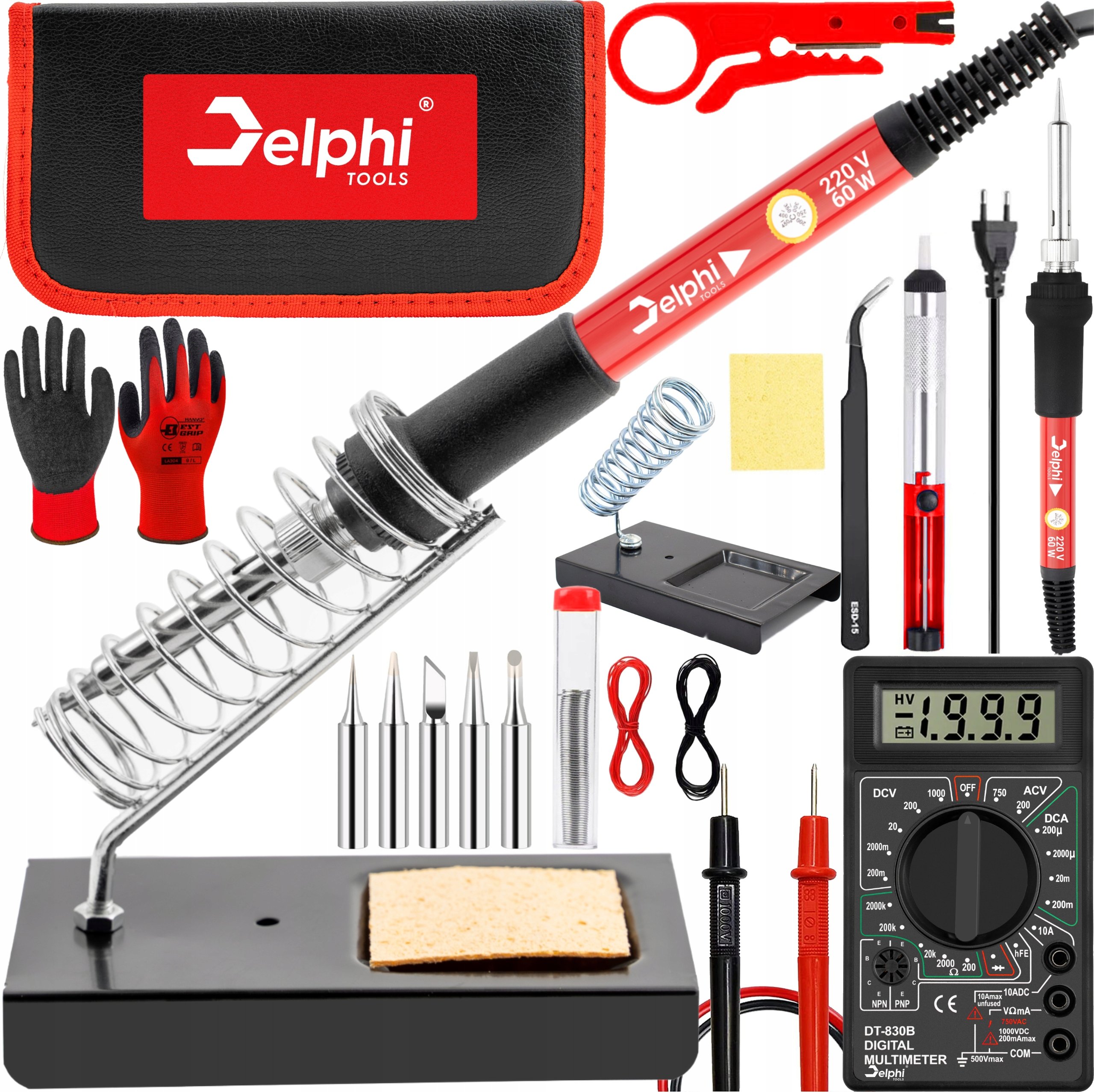 Lutownica Kolbowa Oporowa 60W Delphi Tools – Idealne narzędzie dla majsterkowiczów