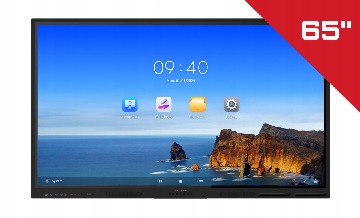 Monitor interaktywny HIKVISION DS-D5B65RB/EL 65