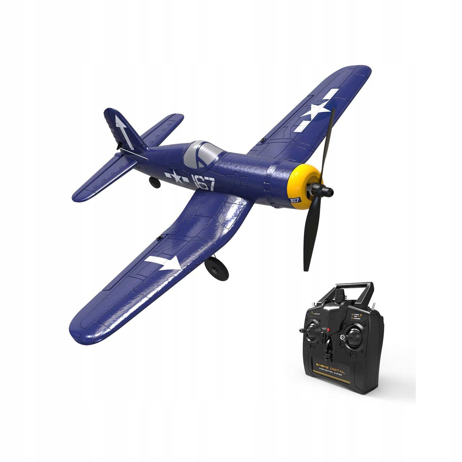 Volantex RC Corsair F4U – Idealny samolot dla początkujących z systemem stabilizacji