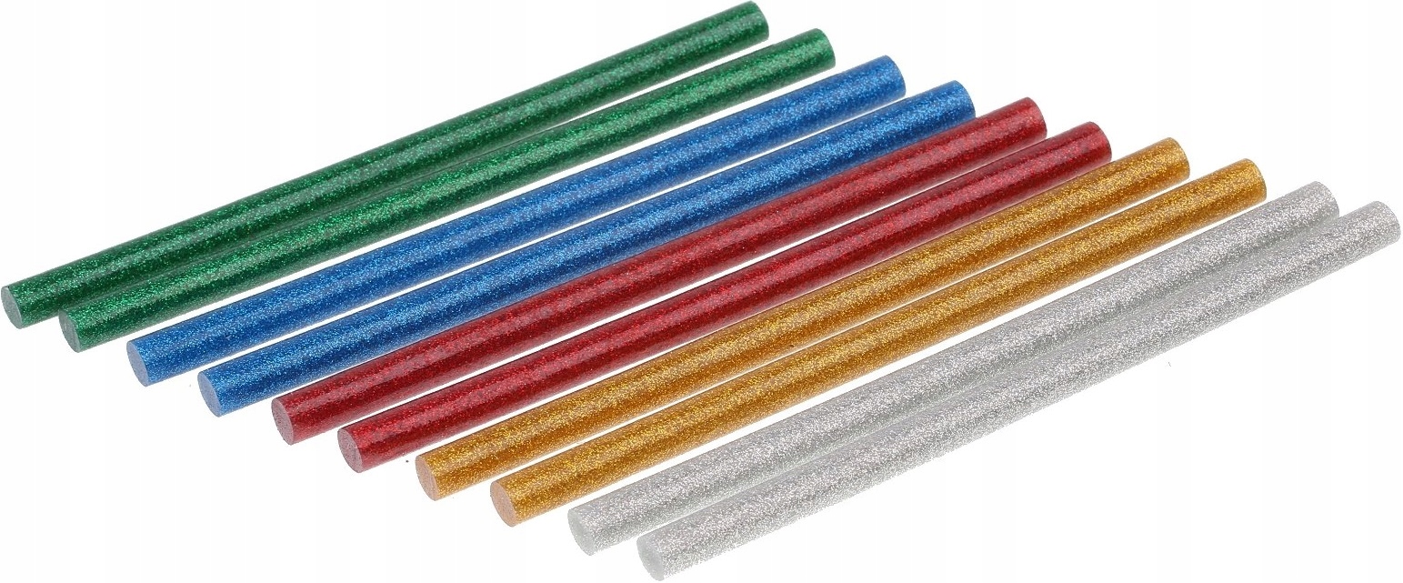 Wkłady klejowe 11 mm x 200 mm zestaw kolorów 10 szt. CON-GKS-61120 – Idealne do Twojego projektu DIY