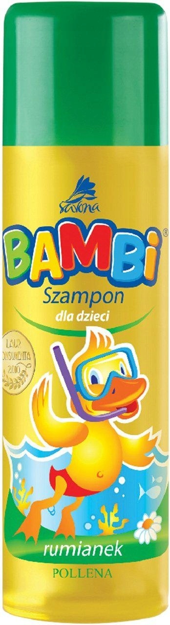Bambi Szampon dla dzieci rumiankowy 150 ml – Delikatna pielęgnacja dla najmłodszych