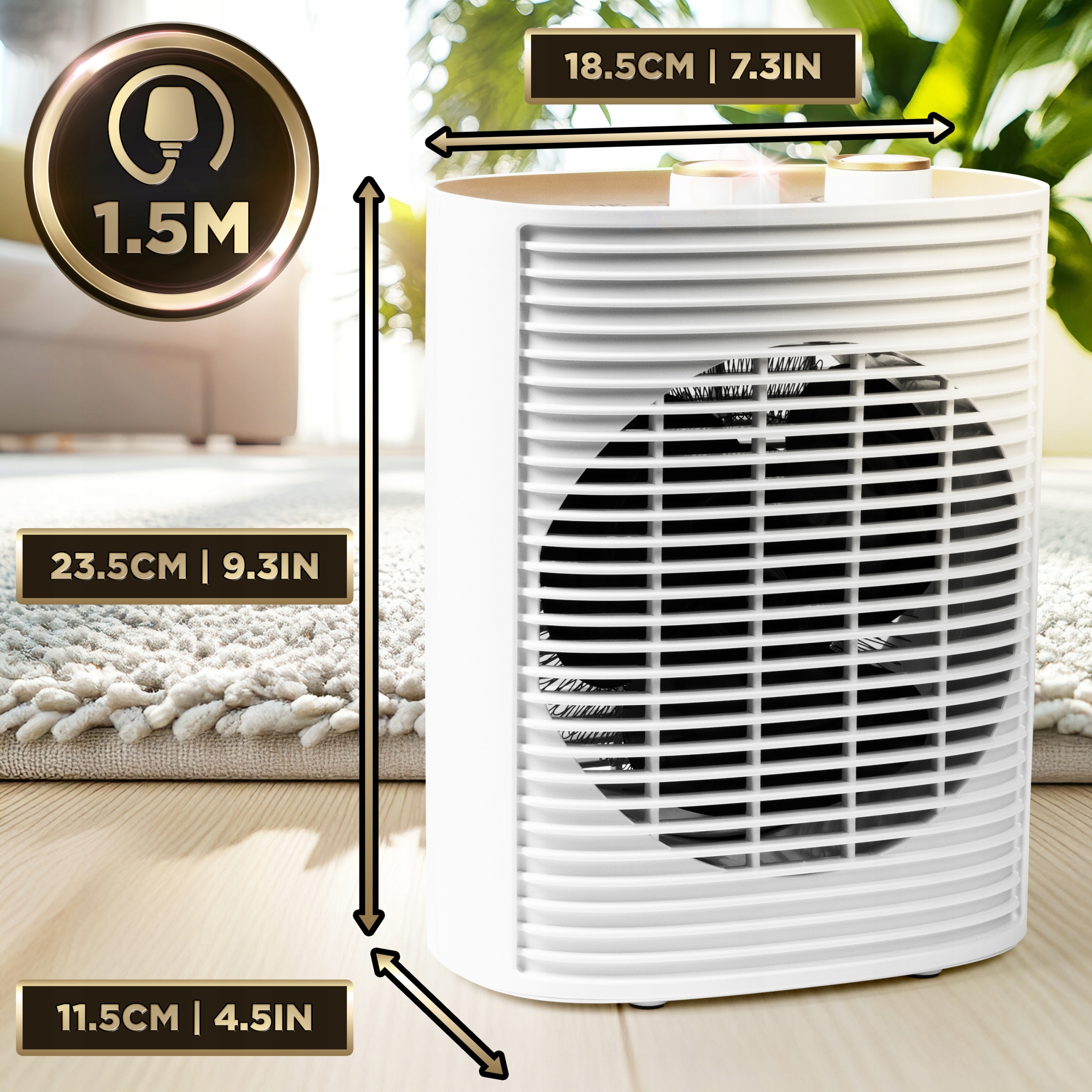 Idealny do małych mieszkań i biur