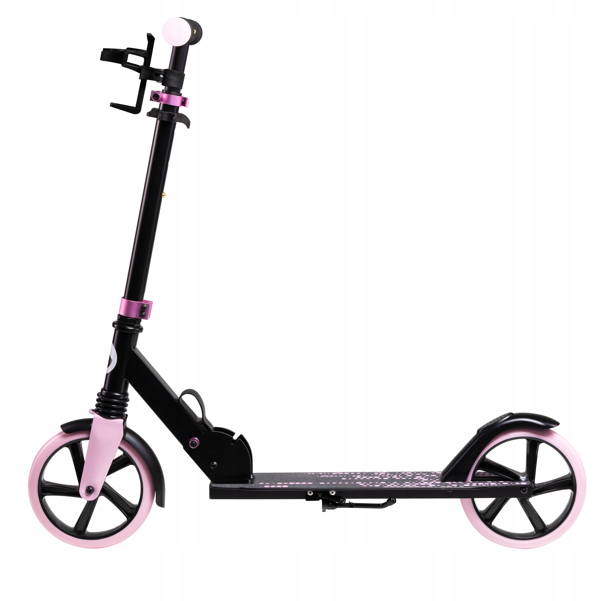 Hulajnoga LIONELO LUCA Black Carbon Pink – Idealna dla dzieci i dorosłych