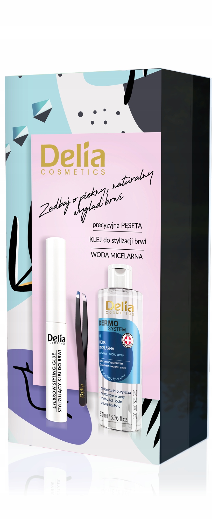 DELIA Zestaw Makeup 1 – Idealne brwi w zasięgu ręki
