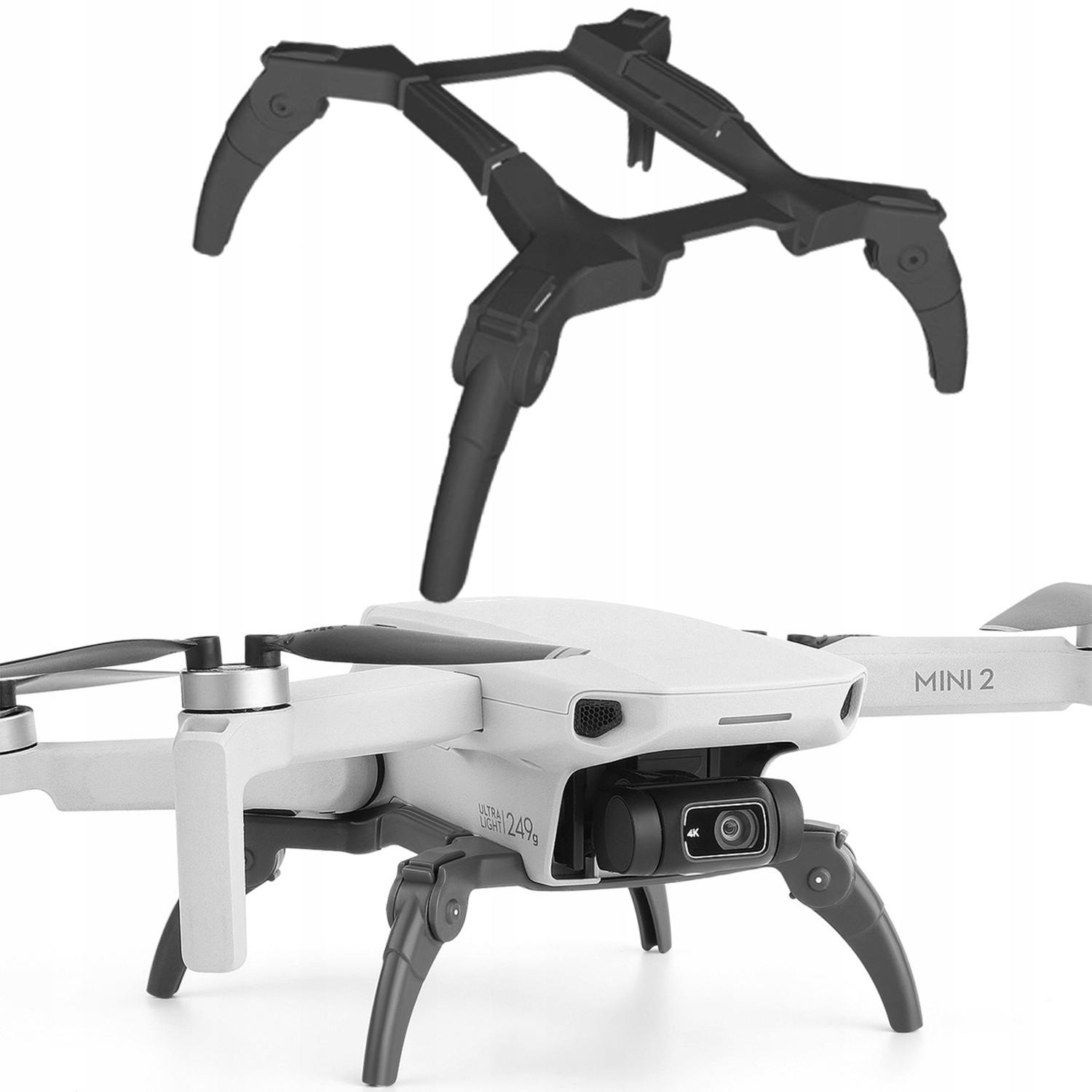Podwyższenie podwozia do DJI Mini 2/Mini SE/Mini – Zwiększ bezpieczeństwo swojego drona