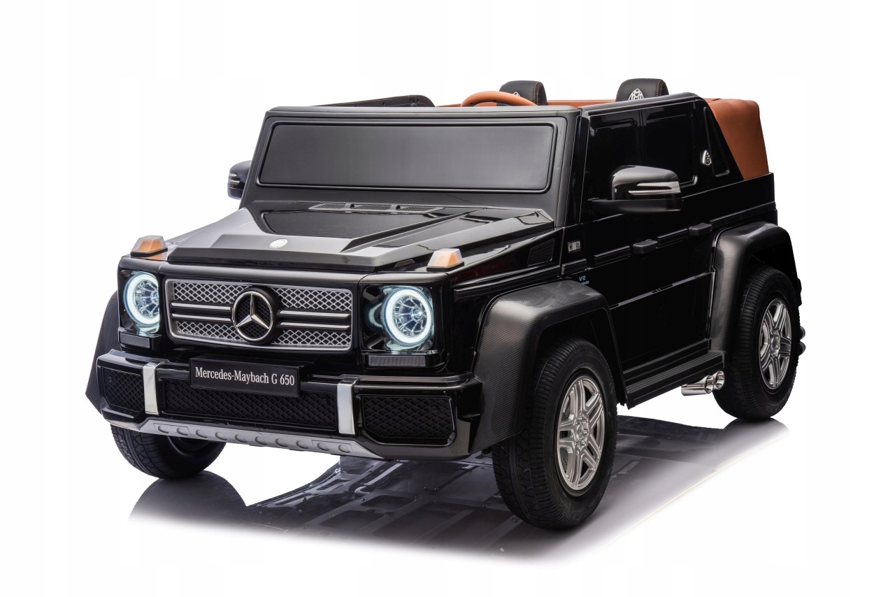 Pojazd Mercedes Benz MAYBACH G650 Czarny – Luksusowa zabawa dla dzieci