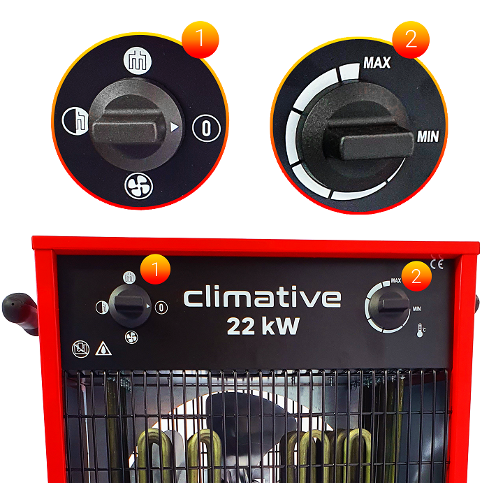 Climative EH-22 panel sterujący termostat