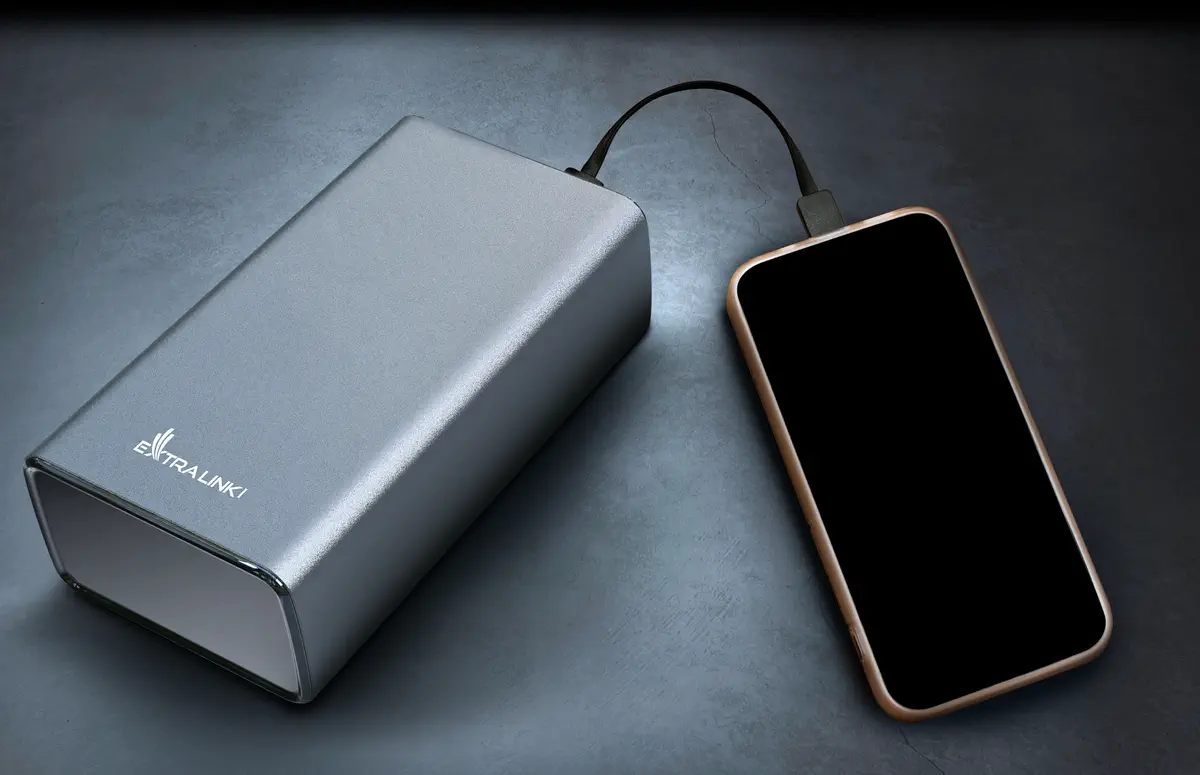 EXTRALINK EPB-068 20000MAH FAST CHARGING POWER BANK BLACK