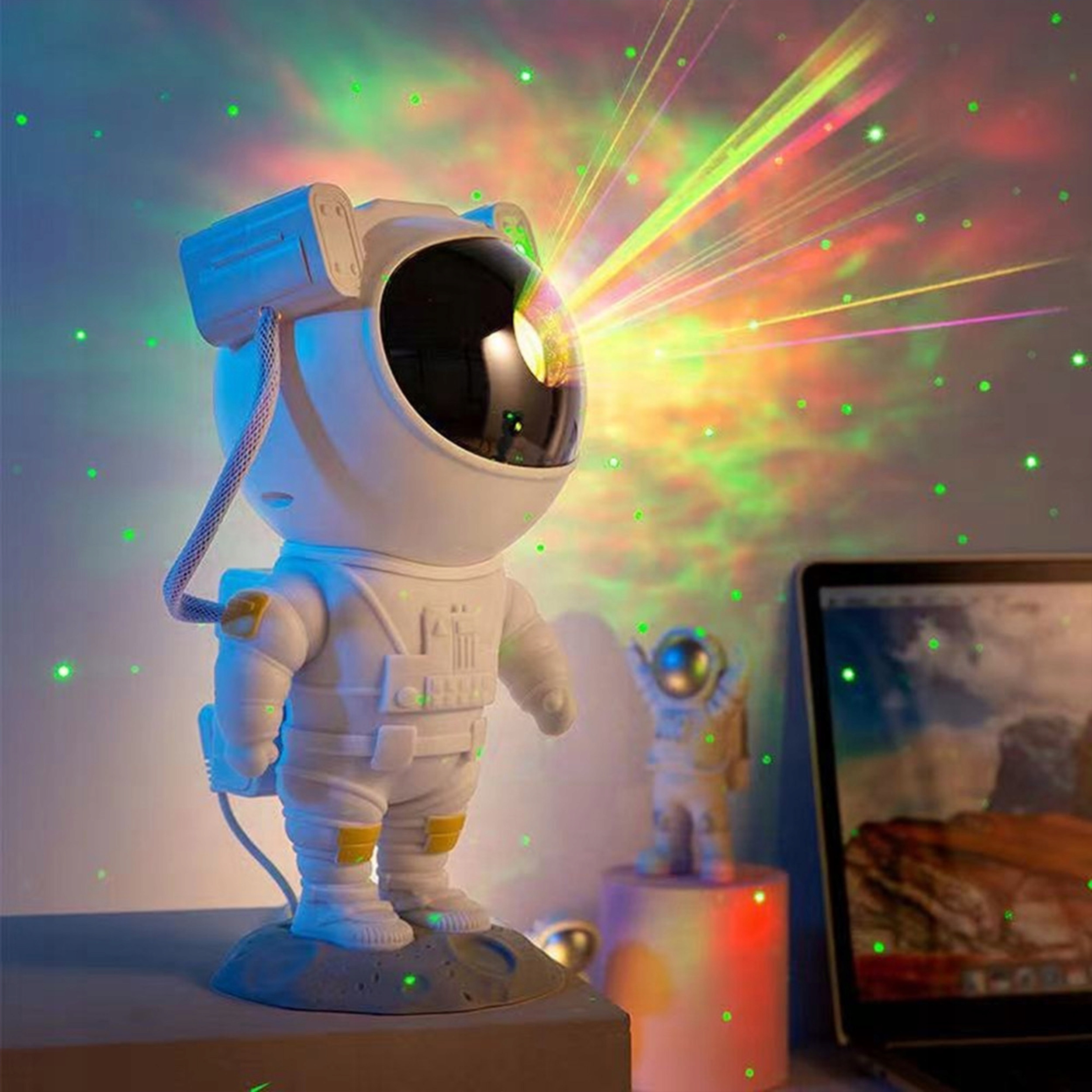Projektor gwiazd obrotowy astronauta lampka nocna Technologia wyświetlania LED