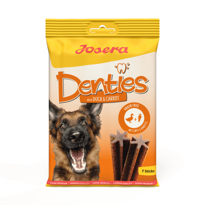 Josera - Denties z kaczką i marchewką Josera - Denties z kaczką i marchewką