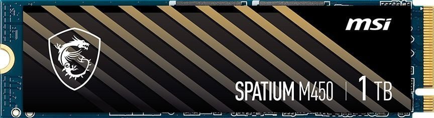MSI Spatium M450 V1 1TB M.2 2280 PCI-E x4 Gen4 NVMe