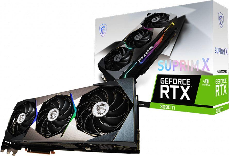 Karta graficzna MSI GeForce RTX 3090 Ti Suprim X 24GB GDDR6X