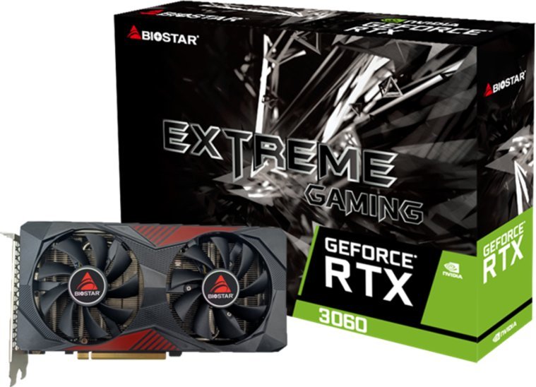 Karta graficzna Biostar GeForce RTX 3060 12GB GDDR6